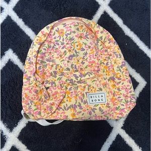 Billabong mini backpack